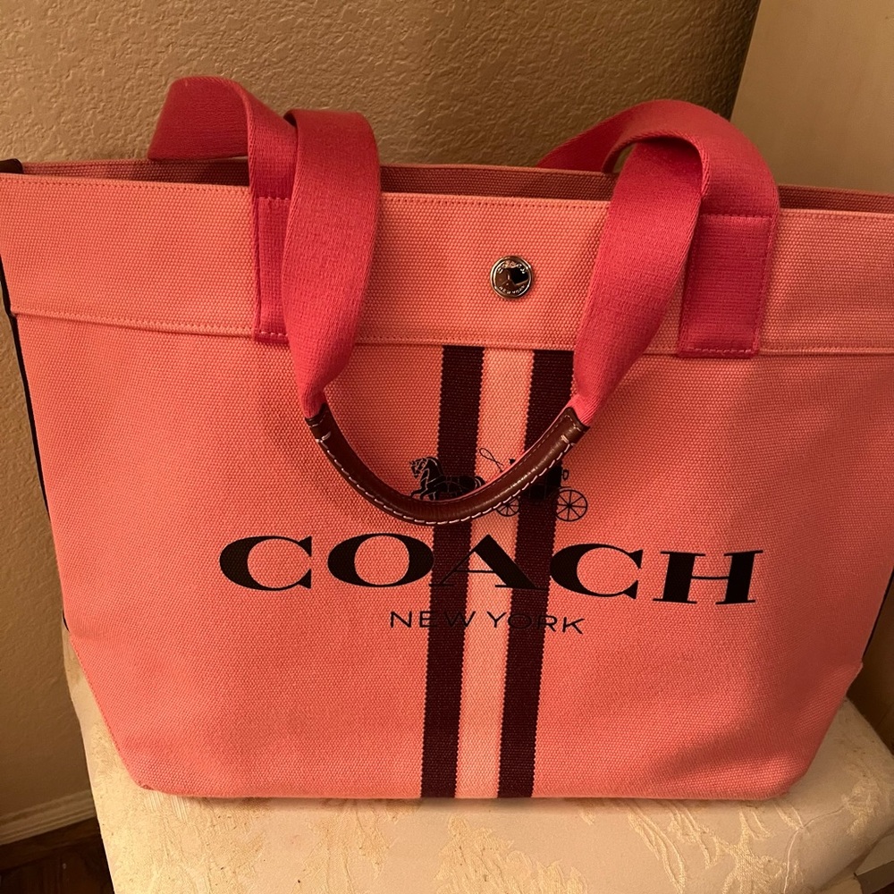 Gently used Coach tote